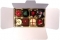 VIP8 White, Tray, 8 Xmas Chocolates and Ribbon