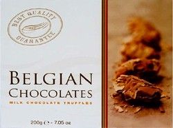 Belgian Flake Truffles 200g Box