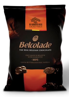 Belcolade Cacao Trace Drops Milk 34%
