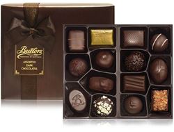 400g Dark Chocolate Ballotin Assorted