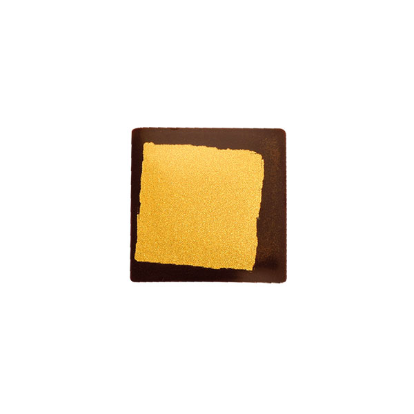 Gold Squares Dark 20mm x 20mm