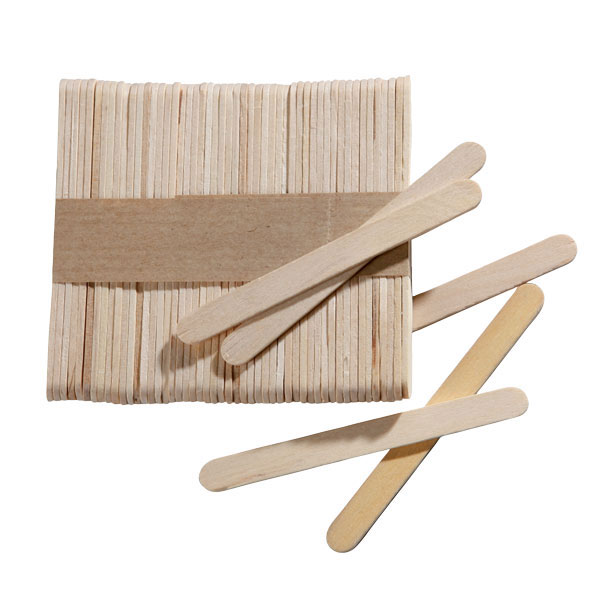 Flat Wooden Lollypop Sticks