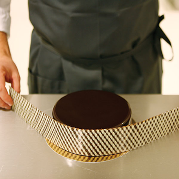 Collar Sheet Long Dark / White