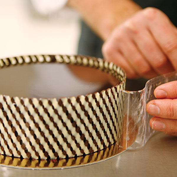 Collar Sheet Long Dark / White