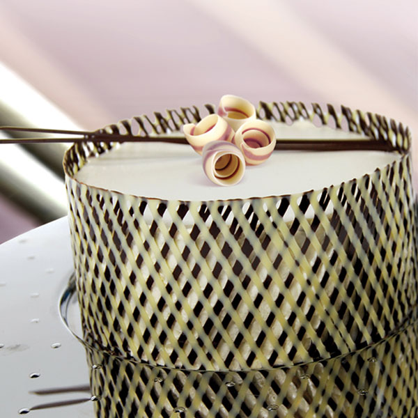 Collar Sheet Long Dark / White