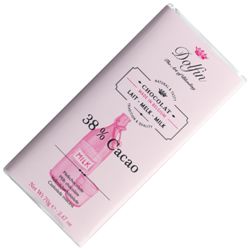 Bar of milk chocolate.