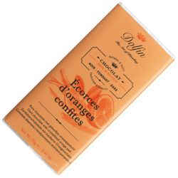 Bar of chocolate Orange Peel