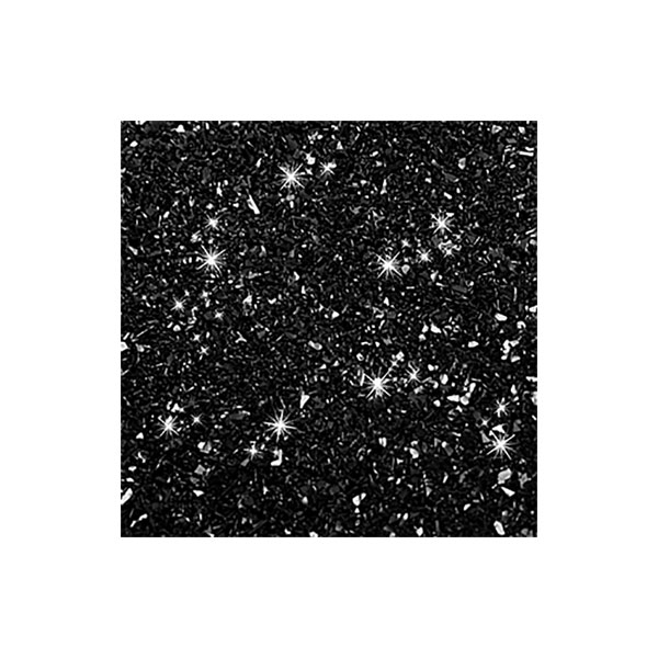 5g Glitter Chips Black