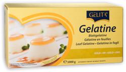 Gelatine Sheets Gold