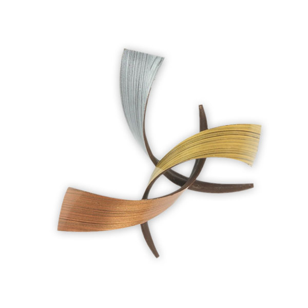 Curls Long Gold / Silver / Bronze Assorted