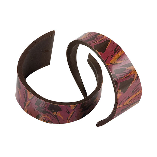 Curls Marbled Red / Yellow Dark