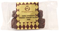 Chocolate Turkish Delight Orange Dark
