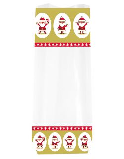 Christmas Gold 140mm x 305mm