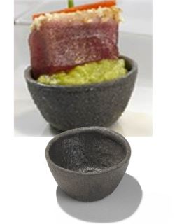 Coupelles High Charcoal Black