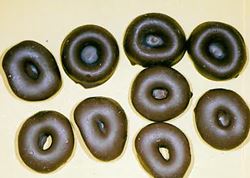Chocolate Aniseed Rings