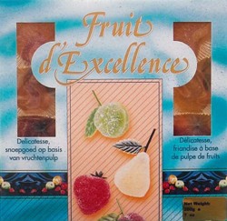 Box of Belgian Fruit d'Excellence Jellies