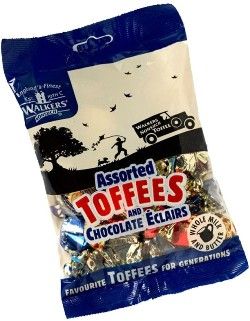 Toffees & Chocolate Eclairs 150g Bag