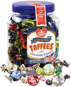 450g Toffees and Chocolate Eclairs