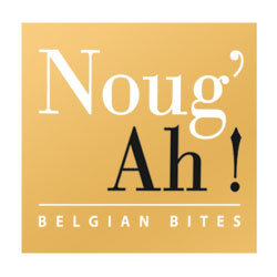 Logo of Noug' Ah! Belgian Bites logo.